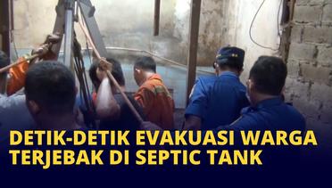 Detik-detik Evakuasi Korban Tewas Terperosok ke Septic Tank, Tertimbun Lima Lapisan Puing!