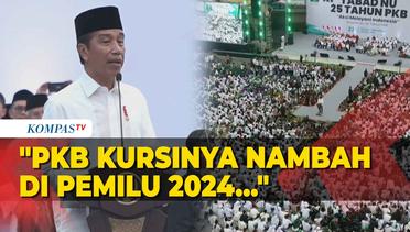 Ucapkan Selamat Harlah ke-25 PKB, Jokowi Doakan Hal Ini