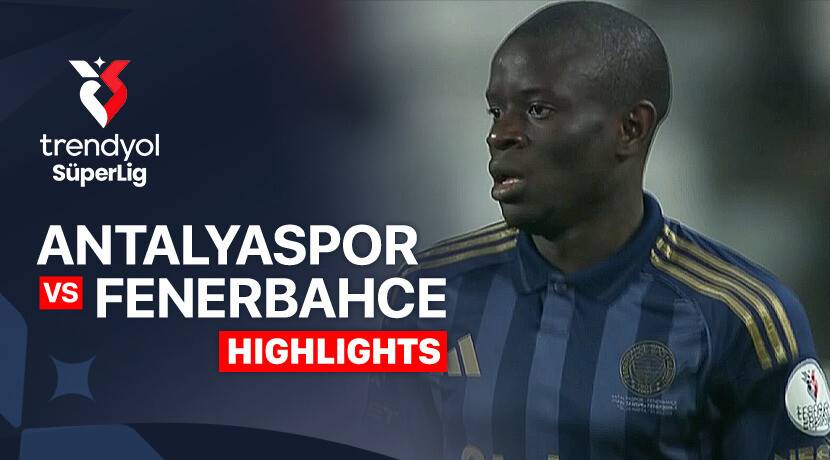 Antalyaspor vs Fenerbahce