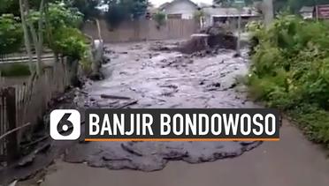 Rekaman Banjir Bandang Bondowoso Tersebar di Medsos