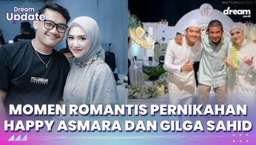 Momen Romantis Pernikahan Happy Asmara dan Gilga Sahid