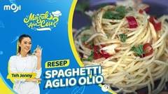 Resep SPAGHETTI AGLIO OLIO, tanpa ribet dan rasa enak banget  | MASAK APA CEU? - Moji