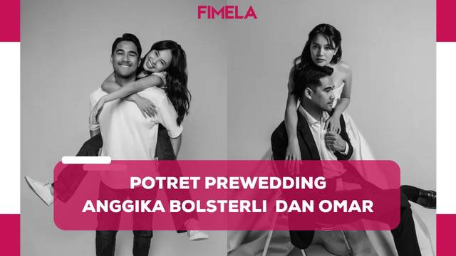 Pemotretan Prewedding Romantis Anggika Bolsterli dan Omar, Sederhana Bergaya Kasual-Klasik