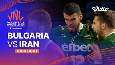 Match Highlights | Bulgaria vs Iran | Men's Volleyball Nations League 2023
