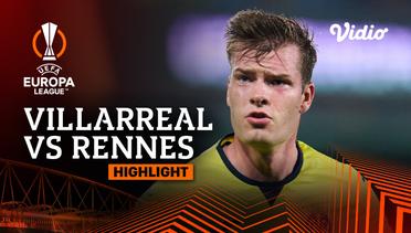 Villarreal vs Rennes - Highlights | UEFA Europa League 2023/24