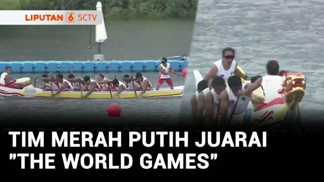 Bangga! Tim Perahu Naga Indonesia Raih 3 Emas & 1 Perak di Ajang The World Games 2025 | Liputan 6