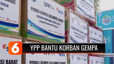 YPP SCTV-Indosiar Salurkan Ribuan Paket Sembako untuk Korban Gempa di Sulbar | Liputan 6