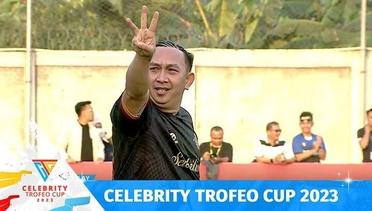 Sulit Dipercaya! Augie Fatinus Mampu Ciptakan Hattrick di Celebrity Trofeo Cup 2023 | Celebrity Trofeo Cup 2023
