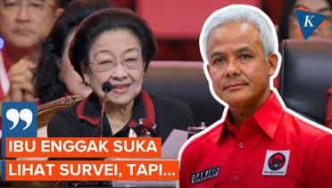 Megawati Full Senyum Lihat Hasil Survei Ganjar, Kenapa?