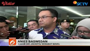 Cagub Cawagub DKI Tanggapi Kasus Penyerangan Novel Baswedan - Liputan6 SCTV