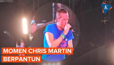 Chris Martin Vokalis Coldplay Pantun, Ujungnya 'Pinjam Dulu Seratus'