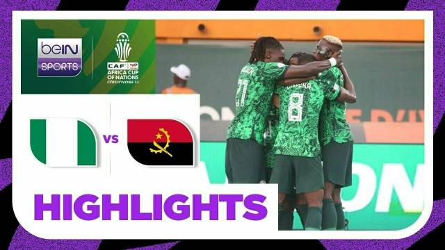 Nigeria vs Angola - Highlights | TotalEnergies Africa Cup of Nations 2023