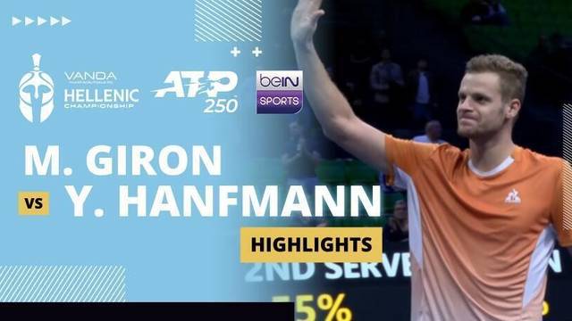 M. Giron vs Y. Hanfmann - Highlight | ATP 250: Vanda Pharmaceuticals Hellenic Championship 2025