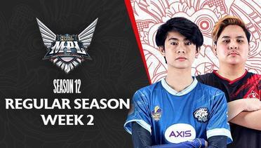LIVE | MPL ID S12 | Regular Season Hari 1 Minggu 2 | Bahasa Indonesia