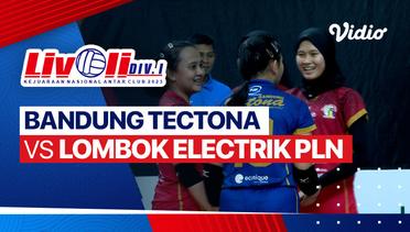 Final Putri: Bandung Tectona vs Lombok Electrik PLN - Full Match| Livoli Divisi 1 2023