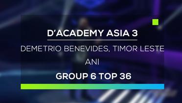 D'Academy Asia 3 : Demetrio Benevides, Timor Leste - Ani