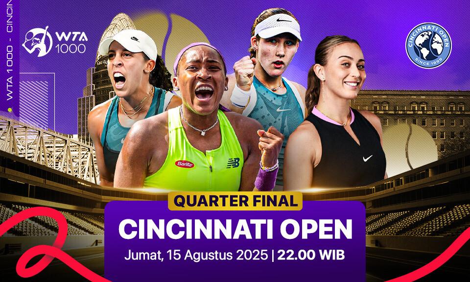 WTA 1000: Cincinnati Open - Quarter Final