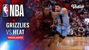 Memphis Grizzlies vs Miami Heat - Highlights | NBA Regular Season 2023/24