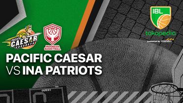 Full Match | Pacific Caesar Surabaya vs INA Patriots | IBL Tokopedia 2022
