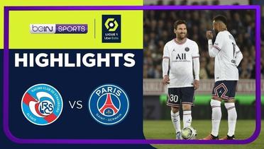 Match Highlights | Strasbourg 3 vs 3 PSG | Ligue 1 2021/2022