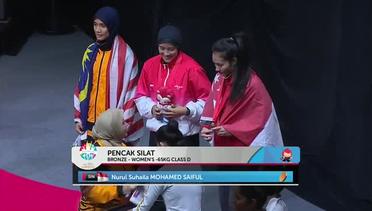 Pencak Silat Tanding Women's Class D Victory Ceremony (Day 9) | 28th SEA Games Singapore 2015