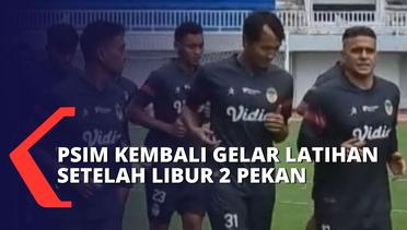 Kembali Berlatih Setelah Libur 2 Pekan, PSIM Yogyakarta Gelar Latihan di Stadion Mandala Krida