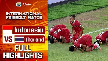 Indonesia VS Thailand - Full Highlight | International Friendly Match U-20