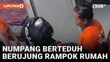 Modus Numpang Berteduh, Pria di Palembang Rampok Rumah Bermodal Senjata Api