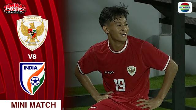 Indonesia VS India - Mini Match | Timnas U-17 Match Day