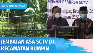 Resmikan Jembatan Asa SCTV di Kecamatan Rumpin, YPP Turut Bagikan Sembako dan Masker | Liputan 6
