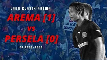 LAGA KLASIK: AREMA vs PERSELA [1-0] ISL 2008-2009