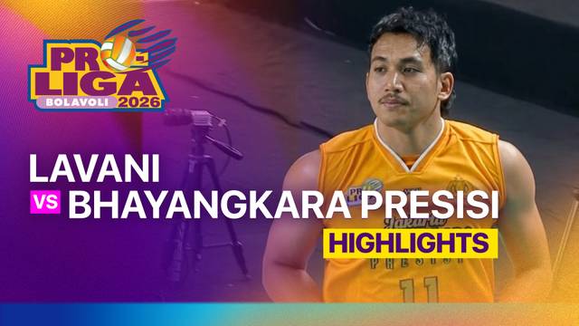 Final Four Putra: Jakarta Lavani Livin Transmedia vs Jakarta Bhayangkara Presisi - Highlight | Proliga 2026
