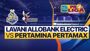 Putra: Jakarta Lavani Allobank Electric vs Jakarta Pertamina Pertamax - Full Match | PLN Mobile Proliga 2024
