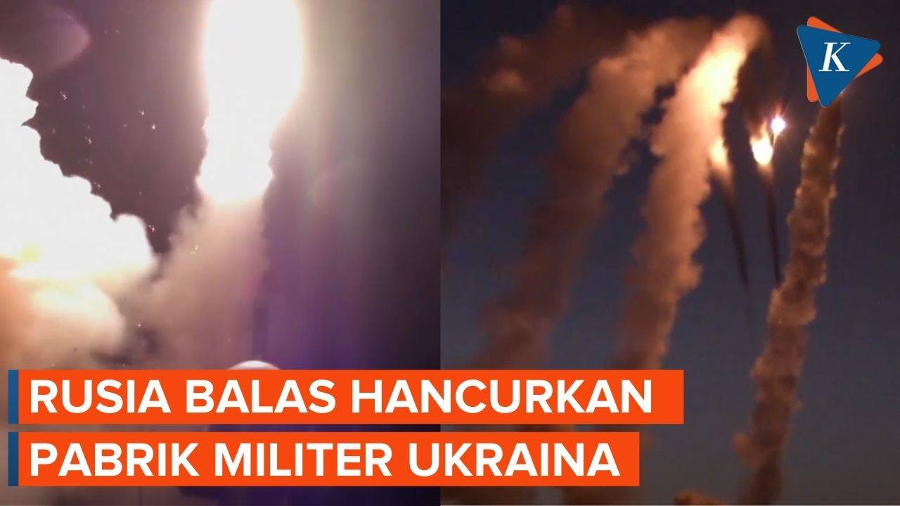 Kapal Perang Moskva Tenggelam Rusia Balas Hancurkan Pabrik Militer 