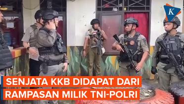Senjata KKB Banyak Didapat dari Merampas Milik TNI-Polri