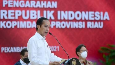 Pengarahan Presiden RI kepada Forkopimda Se-Provinsi Riau, Pekanbaru, 19 Mei 2021