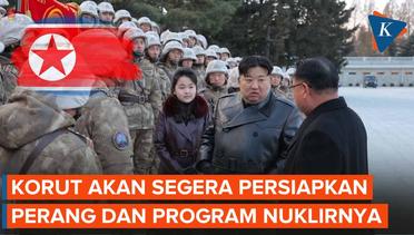 Kim Jong Un Desak Korut Percepat Persiapan Perang, Termasuk Program Nuklirnya
