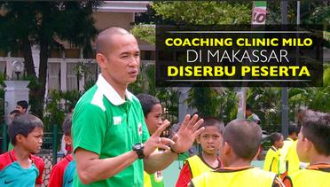 Antusias Peserta Coaching Clinic MILO bersama Legenda Timnas di Makassar