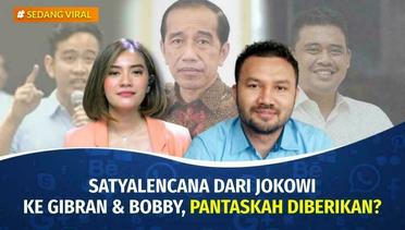 Gibran - Bobby Akan Menerima Satyalancana dari Presiden Jokowi di Surabaya, Pantaskah? | Sedang Viral