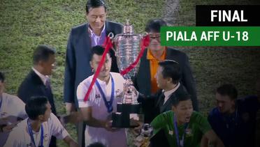 Highlights Final Piala AFF U-18, Malaysia Vs Thailand 0-2