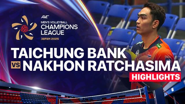 Taichung Bank vs Nakhon Ratchasima Qmin VC - Highlights| AVC Men's Volleyball Champions League