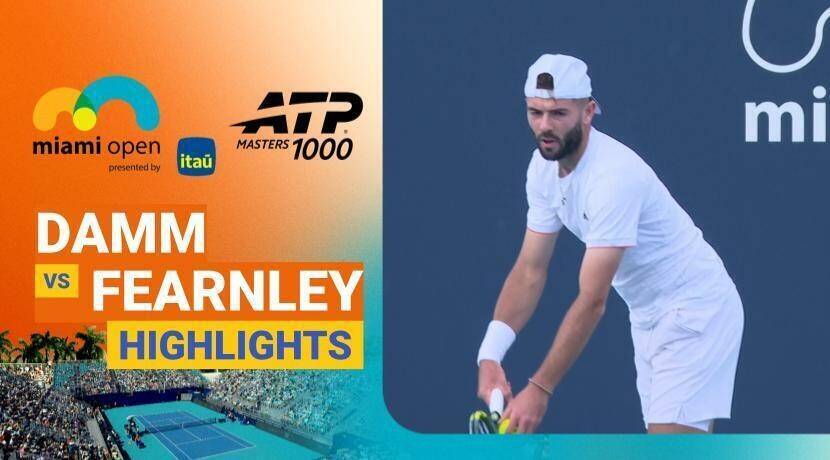 Martin Damm vs Jacob Fearnley - Round 1 (Court 7) | ATP 1000: Miami Open Presented by Itau 2026