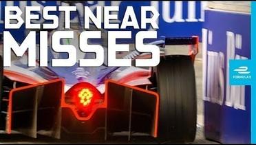 The Most Exciting Near-Misses - ABB FIA Formula E Championship