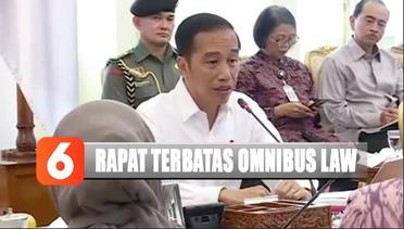 Perencanaan Penyusunan Omnibus Law, Presiden Jokowi Minta Hal Ini