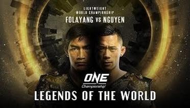 ONE Championship: LEGENDS OF THE WORLD | ONE@Home Event Replay