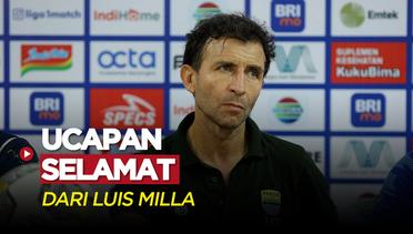 PSM Juara BRI Liga 1, Luis Milla Ucapkan Selamat