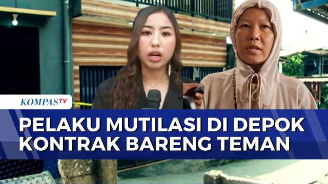 Pemilik Kontrakan Ungkap Pelaku Mutilasi di Depok Tinggal di Kontrakan Bersama Temannya