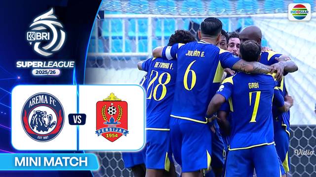 Arema FC VS Persijap - Mini Match | BRI Super League 2025/26