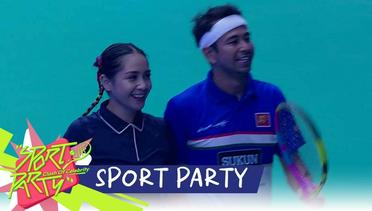 Detik-detik Kemenangan Raffi dan Nagita Dalam Pertandingan Ganda Campuran! | Sport Party