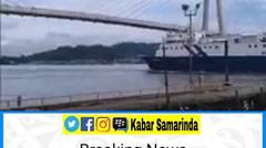 Kabar Samarinda - Video Detik Detik Terbaliknya Saat Melintas Di Jembatan Mahkota 2 Samarinda